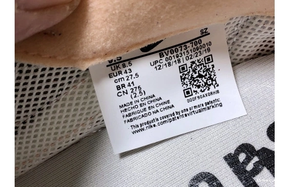 LD White sacai Nike BV0073-700 Blue Waffle 0819